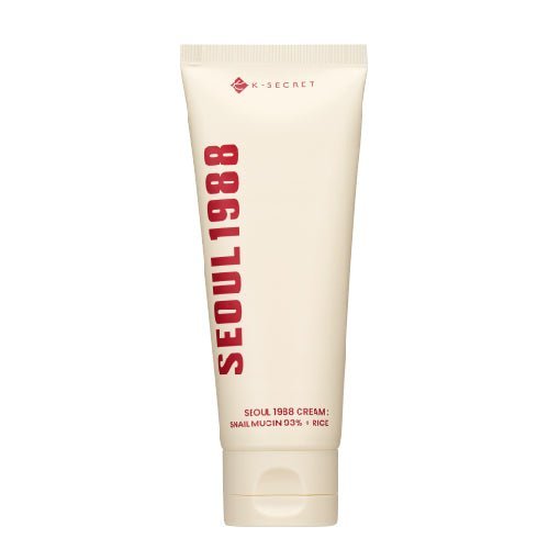 KSECRET Seoul 1988 Cream : Snail Mucin 93% + Rice 100ml