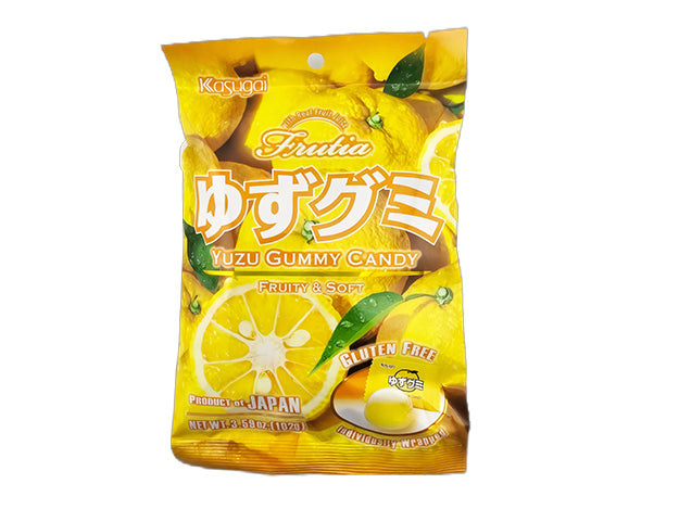 Kasugai Frutia caramelle gommose al yuzu 102g