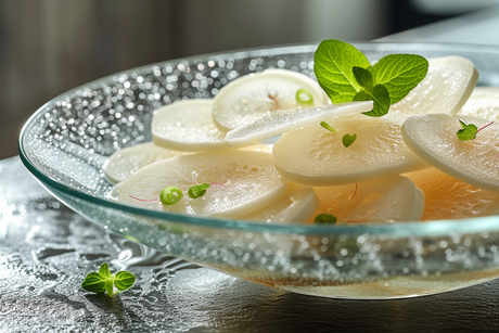 Eingelegter Daikon Delikatesse  japanischen Küche