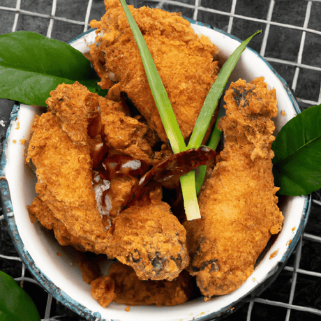 Ayam Goreng Berempah – Knusprig gewürztes, frittiertes Hühnchen - RamenHeaven