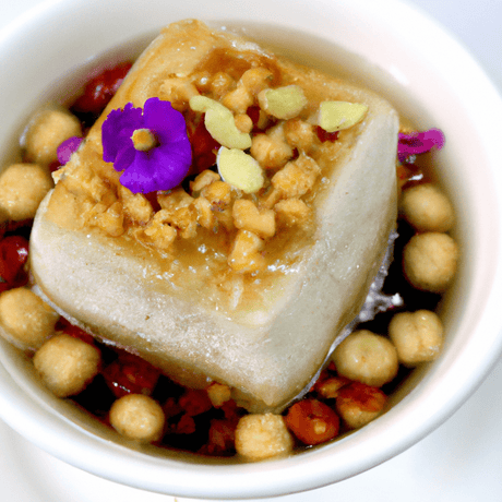 Báiyùn Dòu Huā (白雲豆花) – Tofu-Dessert mit weißen Bohnen - RamenHeaven
