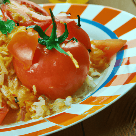Fan Qie Chao Mi Fan (番茄炒米饭) – Gebratener Reis mit Tomaten - RamenHeaven