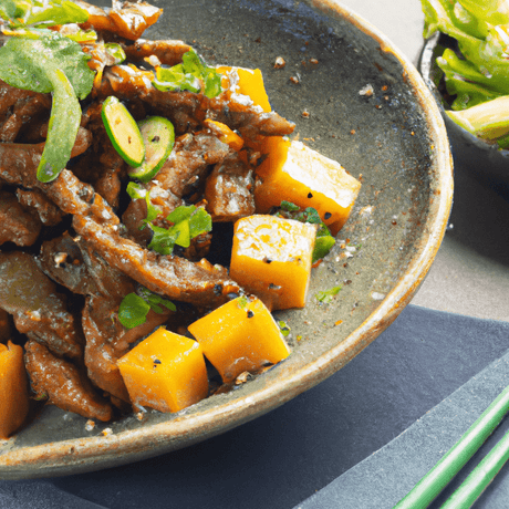Gỏi Bò Khô – Salat mit getrocknetem Rindfleisch - RamenHeaven