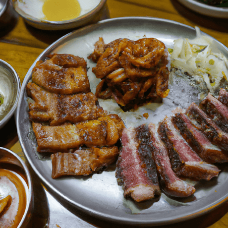 Gopchang Gui (곱창구이) – Gegrillte Rinder- oder Schweinedärme - RamenHeaven