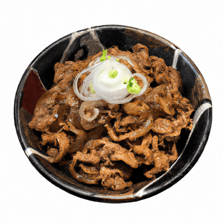 Gyudon (牛丼) – Rindfleisch-Donburi - RamenHeaven