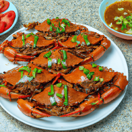 Kdam Prang (ក្តាមប្រចៀប) – Krabben in süß-saurer Soße - RamenHeaven