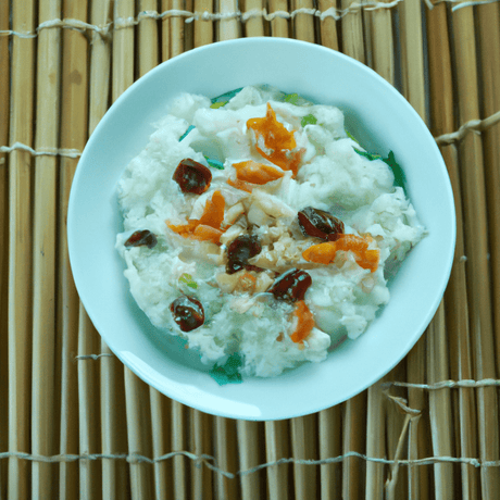 Num Chao (នំចាវ) – Khmer-Milchreis - RamenHeaven