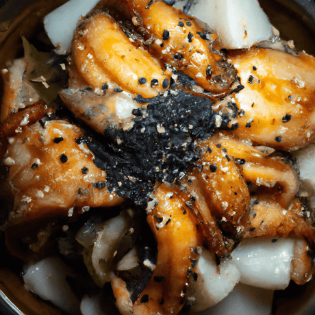 Ojingeo Sundae (오징어순대) – Gefüllter Tintenfisch - RamenHeaven