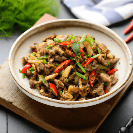 Sach Ko Cha Kreoung (សាច់គោឆាគ្រឿង) – Gebratenes Rindfleisch mit Kräuterpaste - RamenHeaven