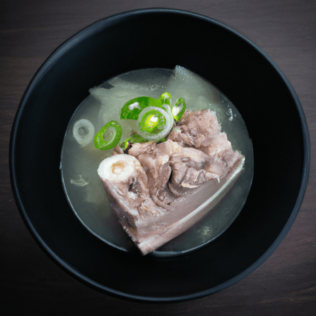 Seolleongtang (설렁탕) – Rindfleisch-Knochensuppe - RamenHeaven