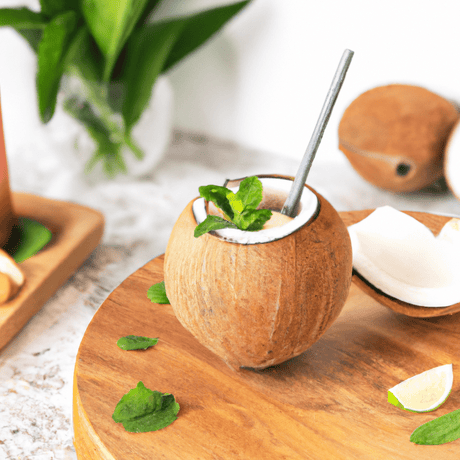 Sinh Tố Dừa – Kokosnuss-Smoothie - RamenHeaven