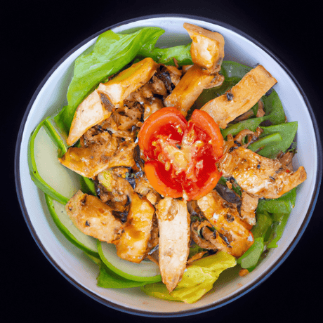 Yum Gai Tod (ยำไก่ทอด) – Salat mit knusprigem Hähnchen - RamenHeaven